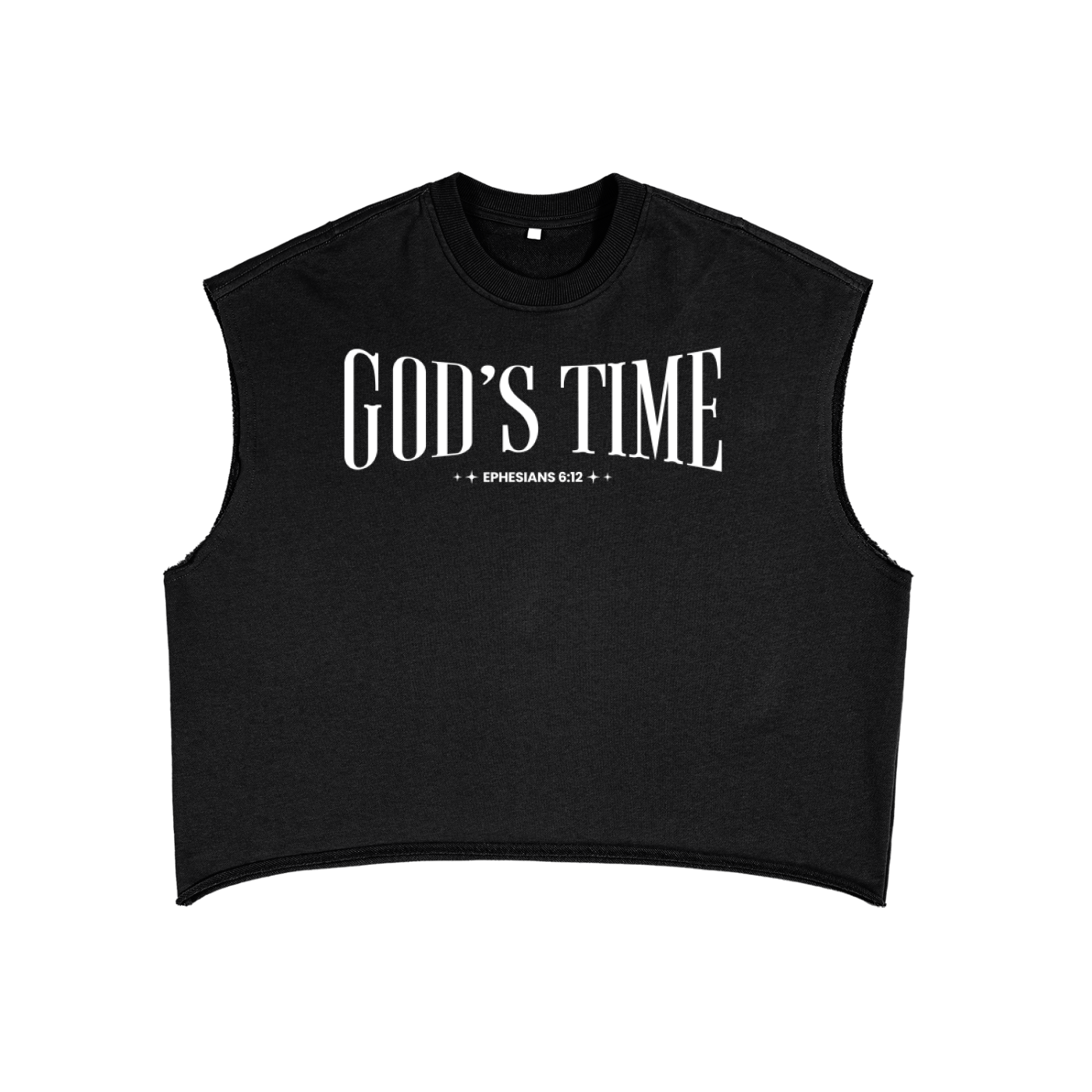 French Terry Boxy Tank Top