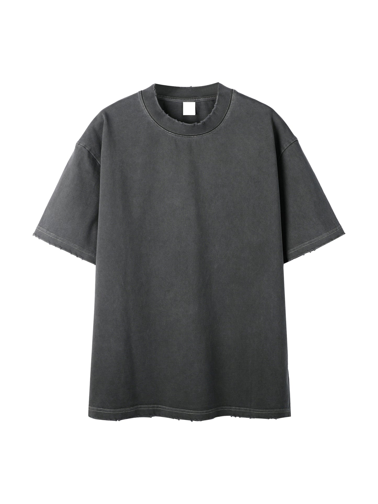 3XL BIG & TALL Heavyweight Vintage Washed Frayed T-Shirt